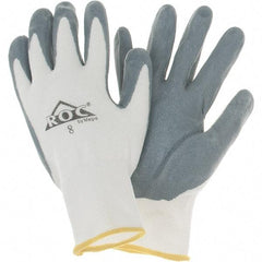 Value Collection - Size M Polyurethane Coated Work Gloves - Gray, Paired - Americas Tooling