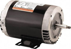 US Motors - ODP Enclosure, No Thermal Protection, 3,520 RPM, 208-230/460 Volt, 60 Hz, Three Phase Standard Efficient Motor - Size 143 Frame, Rigid Mount, 1 Speed, Ball Bearings, 3.5-3.4/1.7 Full Load Amps, F Class Insulation, CCW Lead End - Americas Tooling