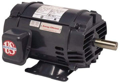 US Motors - 60 hp, ODP Enclosure, No Thermal Protection, 3,560 RPM, 575 Volt, 60 Hz, Three Phase Energy Efficient Motor - Size 326 Frame, Rigid Mount, 1 Speed, Ball Bearings, 54 Full Load Amps, F Class Insulation, CCW Lead End - Americas Tooling