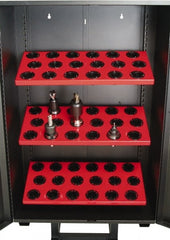 Huot - 30 Hole Tool Crib Storage Cabinet - Americas Tooling