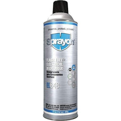 Sprayon - 16 Ounce Aerosol Electrical Grade Cleaner/Degreaser - Nonflammable, Plastic Safe - Americas Tooling