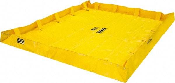 Justrite - 318 Gal Low Wall Berm - 8' Wide x 8" Long - Americas Tooling