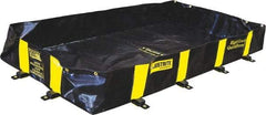 Justrite - 355 Gal Low Wall Berm - 6' Wide x 8" Long - Americas Tooling