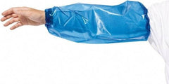 PolyConversions - Size Universal, Blue Polyolefin Sleeve - 18" Long Sleeve, Elastic Opening at Both Ends - Americas Tooling