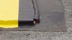 Justrite - 56' Long x 6' Wide, Spill Containment Berm Track Mat - Compatible with Berm - Americas Tooling