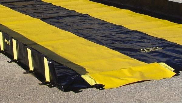 Justrite - 56' Long x 3' Wide, Spill Containment Berm Track Mat - Compatible with Berm - Americas Tooling