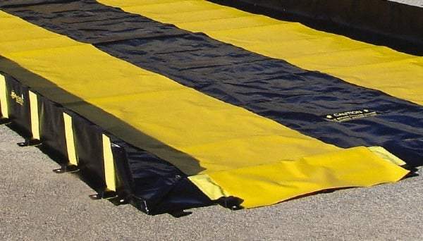 Justrite - 6' Long x 3' Wide, Spill Containment Berm Track Mat - Compatible with Berm - Americas Tooling