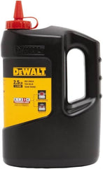 DeWALT - 25 Lb Container Chalk Refill - Red - Americas Tooling