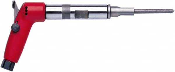 Chicago Pneumatic - 4,000 BPM, 1.77 Inch Long Stroke, Pneumatic Scaling Hammer - 7 CFM Air Consumption, 1/4 NPT Inlet - Americas Tooling