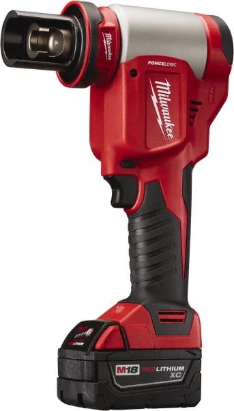 Milwaukee Tool - 20 Piece, 1-1/2 to 2" Punch Hole Diam, Power Knockout Set - Americas Tooling