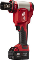 Milwaukee Tool - 20 Piece, 1-1/2 to 2" Punch Hole Diam, Power Knockout Set - Americas Tooling