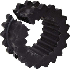 TB Wood's - 6 One Piece Split Flexible Coupling Sleeve - 3-3/4" OD, 1-7/8" OAL, Neoprene, Order 2 Hubs with Same OD & 1 Insert for Complete Coupling - Americas Tooling