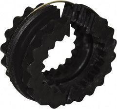 TB Wood's - 10 Two Piece Flexible Coupling Sleeve - 7-1/16" OD, 3-7/16" OAL, Neoprene, Order 2 Hubs with Same OD & 1 Insert for Complete Coupling - Americas Tooling