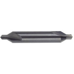 ‎#0 × 1-1/2″ OAL 60 Degree Carbide Plain Combined Drill and Countersink Bright Series/List #5495 - Americas Tooling