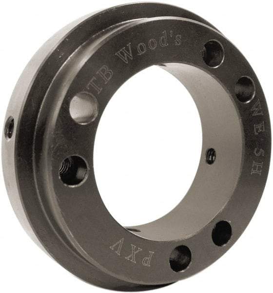TB Wood's - 8.13" Hub, WE50 Flexible Bushed Coupling Hub - 8.13" OD, 1-3/4" OAL, Steel, Order 2 Hubs with Same OD & 1 Insert for Complete Coupling - Americas Tooling