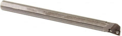 Sumitomo - 1.2" Min Bore Diam, 12" OAL, 1" Shank Diam, A-SCLP Indexable Boring Bar - CPMT 32.52 Insert, Screw Holding Method - Americas Tooling