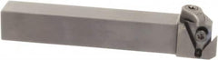 Sumitomo - GWC, External, Left Hand, 3.5mm Max Depth of Cut, 1.5 to 1.5mm Groove Width, Indexable Grooving Tool Holder - TGA. 4.. Insert Compatibility, 20mm Shank Height, 20mm Shank Width, 125mm OAL - Americas Tooling