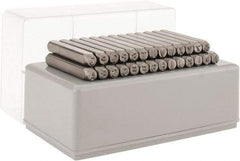 C.H. Hanson - 27 Piece, 3/16" Character Steel Stamp Set - Letters, Standard - Americas Tooling