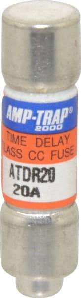 Ferraz Shawmut - 300 VDC, 600 VAC, 20 Amp, Time Delay General Purpose Fuse - Clip Mount, 1-1/2" OAL, 100 at DC, 200 at AC kA Rating, 13/32" Diam - Americas Tooling