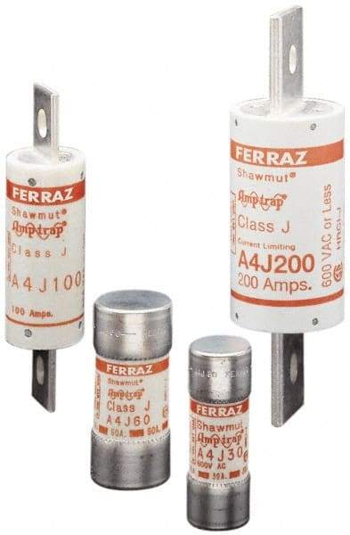 Ferraz Shawmut - 300 VDC, 600 VAC, 125 Amp, Fast-Acting General Purpose Fuse - Clip Mount, 5-3/4" OAL, 100 at DC, 200 at AC kA Rating, 1-5/8" Diam - Americas Tooling