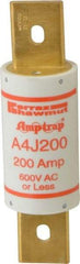 Ferraz Shawmut - 300 VDC, 600 VAC, 200 Amp, Fast-Acting General Purpose Fuse - Clip Mount, 5-3/4" OAL, 100 at DC, 200 at AC kA Rating, 1-5/8" Diam - Americas Tooling