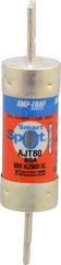 Ferraz Shawmut - 500 VDC, 600 VAC, 80 Amp, Time Delay General Purpose Fuse - Clip Mount, 4-5/8" OAL, 100 at DC, 200 at AC, 300 (Self-Certified) kA Rating, 1-1/16" Diam - Americas Tooling