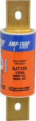 Ferraz Shawmut - 500 VDC, 600 VAC, 125 Amp, Time Delay General Purpose Fuse - Clip Mount, 5-3/4" OAL, 100 at DC, 200 at AC, 300 (Self-Certified) kA Rating, 1-5/8" Diam - Americas Tooling