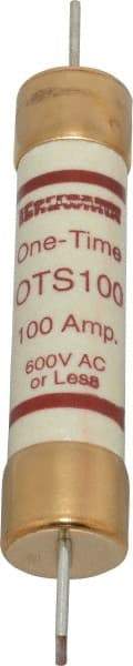 Ferraz Shawmut - 300 VDC, 600 VAC, 100 Amp, Fast-Acting General Purpose Fuse - Clip Mount, 7-7/8" OAL, 20 at DC, 50 at AC kA Rating, 1-5/16" Diam - Americas Tooling