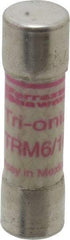 Ferraz Shawmut - 250 VAC, 0.6 Amp, Time Delay General Purpose Fuse - Clip Mount, 1-1/2" OAL, 10 at AC kA Rating, 13/32" Diam - Americas Tooling