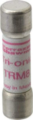 Ferraz Shawmut - 250 VAC, 8 Amp, Time Delay General Purpose Fuse - Clip Mount, 1-1/2" OAL, 10 at AC kA Rating, 13/32" Diam - Americas Tooling