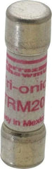 Ferraz Shawmut - 250 VAC, 20 Amp, Time Delay General Purpose Fuse - Clip Mount, 1-1/2" OAL, 10 at AC kA Rating, 13/32" Diam - Americas Tooling