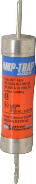 Ferraz Shawmut - 250 VAC/VDC, 100 Amp, Time Delay General Purpose Fuse - Clip Mount, 5-7/8" OAL, 100 at DC, 200 at AC kA Rating, 1-1/16" Diam - Americas Tooling