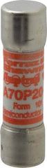 Ferraz Shawmut - 650 VDC, 700 VAC, 20 Amp, Fast-Acting Semiconductor/High Speed Fuse - Clip Mount, 50.8mm OAL, 100 at AC/DC kA Rating, 9/16" Diam - Americas Tooling