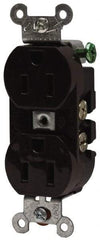 Hubbell Wiring Device-Kellems - Straight Blade Receptacles   Receptacle Type: Duplex Receptacle    Grade: Specification - Americas Tooling