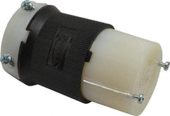 Hubbell Wiring Device-Kellems - 120/208 VAC, 30 Amp, L21-30R Configuration, Industrial Grade, Self Grounding Connector - 3 Phase, 4 Poles, IP20, 0.35 to 1.15 Inch Cord Diameter - Americas Tooling