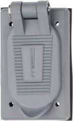 Hubbell Wiring Device-Kellems - Electrical Outlet Box Polycarbonate Weatherproof Cover - Americas Tooling