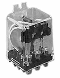 ACI - 11 Pins, Square Electromechanical Blade General Purpose Relay - 10 Amp at 240 VAC, 3PDT, 230 VAC - Americas Tooling