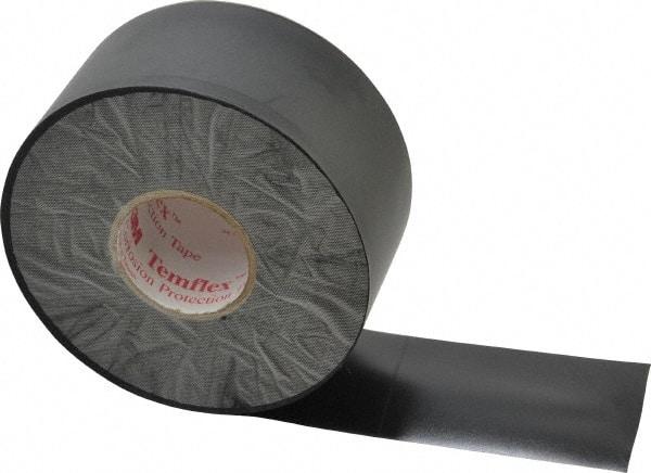 3M - 2" x 100', Black Vinyl Electrical Tape - Series 1100, 10 mil Thick, 25 Lb./Inch Tensile Strength - Americas Tooling