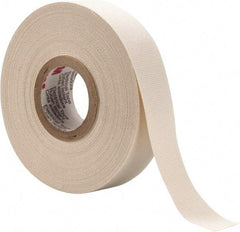 3M - 3/4" x 66', White Glass Cloth Electrical Tape - Series 27, 7 mil Thick, 150 Lb./Inch Tensile Strength - Americas Tooling