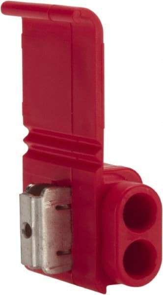 3M - 22 to 16 AWG, Red, IDC, Pigtail Quick Splice Connector - 2 to 3 Wires - Americas Tooling