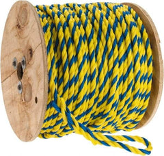 Ideal - 600 Ft. Long, 466 Lb. Load, Polypropylene Rope - 1/2 Inch Diameter, 3,780 Lb. Breaking Strength - Americas Tooling