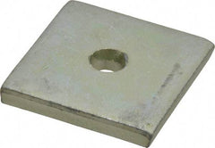 Thomas & Betts - Steel Square Strut Washer - 1/4" Bolt, Used with Thomas & Betts Channels & Strut - Americas Tooling