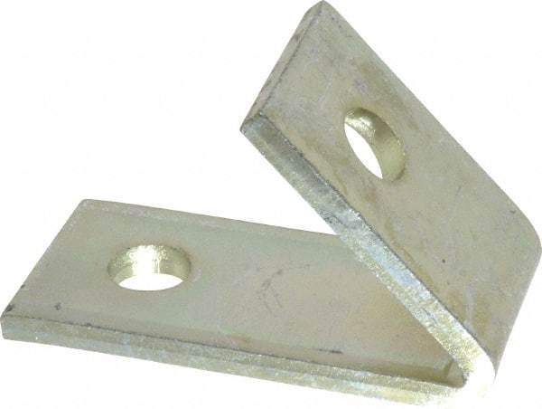 Thomas & Betts - Zinc Dichromate Steel 45° Channel, Strut Fitting - Used with Joining Metal Framing Channel & Strut - Americas Tooling