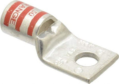 Thomas & Betts - 3/0 AWG Noninsulated Compression Connection Rectangle Ring Terminal - 3/8" Stud, 2.03" OAL x 0.92" Wide, Tin Plated Copper Contact - Americas Tooling