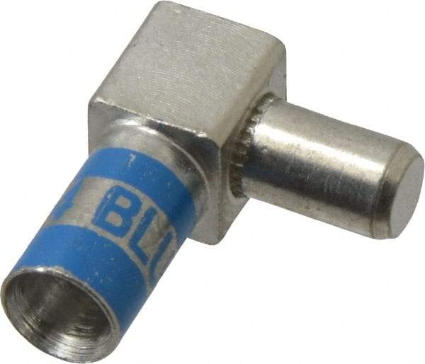 Thomas & Betts - 600 Volt, 6 AWG, Male Pigtail Connector - 1/2 Inch Long Wire Strip, Blue, CSA Certified, RoHS Compliant, UL File Y - Americas Tooling