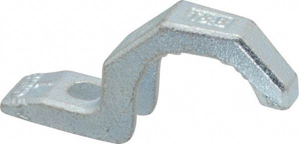 Thomas & Betts - 1" Pipe, Steel, Hot Dipped Galvanized" Pipe or Conduit Strap - 1/4" Bolt, 1 Mounting Hole - Americas Tooling