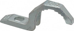 Thomas & Betts - 1-1/4" Pipe, Steel, Hot Dipped Galvanized" Pipe or Conduit Strap - 3/8" Bolt, 1 Mounting Hole - Americas Tooling