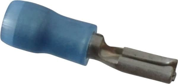 Thomas & Betts - 16 to 14 AWG, Nylon, Fully Insulated, Female Wire Disconnect - 0.11 Inch Wide Tab, Blue, RoHS Compliant, UL 94 V-2 - Americas Tooling