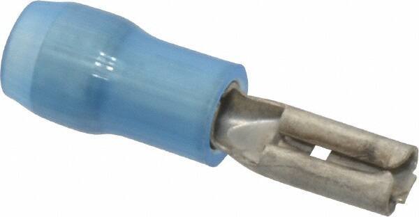 Thomas & Betts - 16 to 14 AWG, Nylon, Fully Insulated, Female Wire Disconnect - 0.11 Inch Wide Tab, Blue, RoHS Compliant, UL 94 V-2 - Americas Tooling