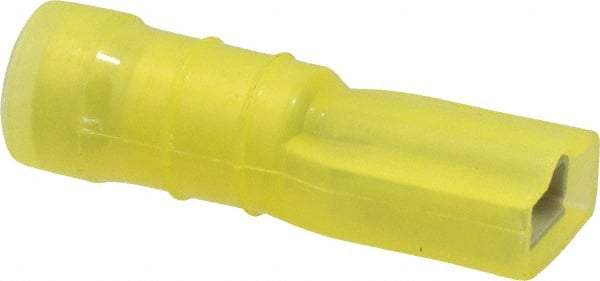 Thomas & Betts - 12 to 10 AWG, Nylon, Fully Insulated, Female Wire Disconnect - 1/4 Inch Wide Tab, Yellow, CSA Certified, RoHS Compliant, UL 94 V-2, UL File E66716, UL Listed - Americas Tooling